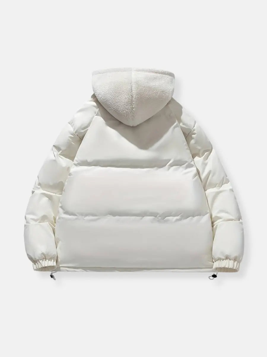 Winter Puffer Hooded Jacket with Inner Lining
