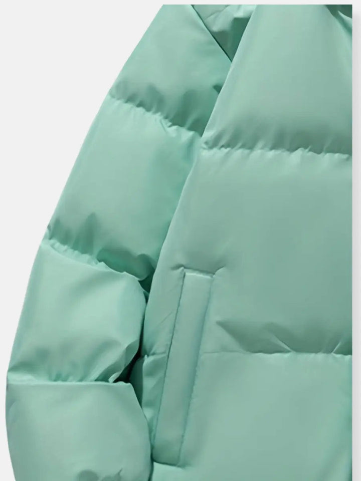 Winter Puffer Hooded Jacket with Inner Lining