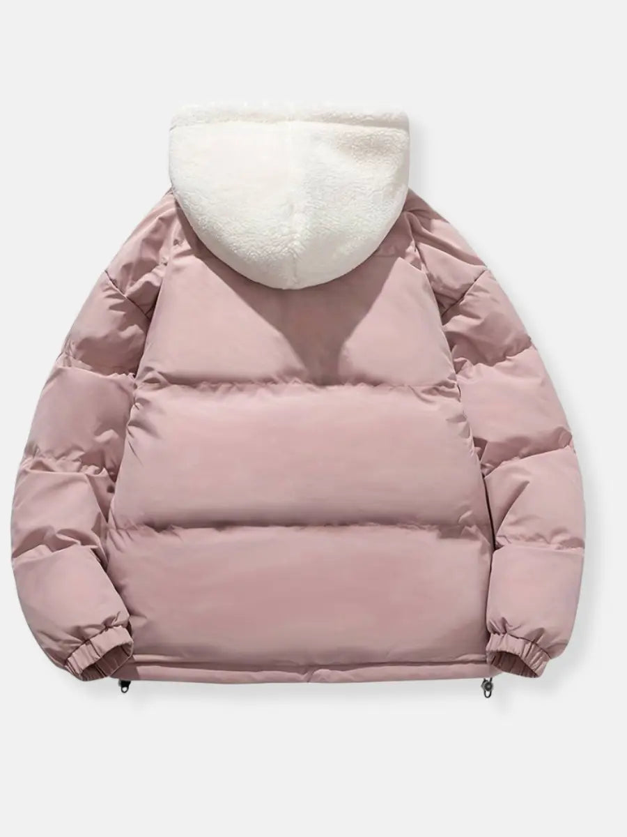 Winter Puffer Hooded Jacket with Inner Lining
