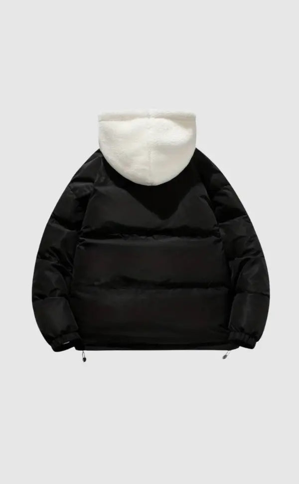 Winter Puffer Hooded Jacket with Inner Lining