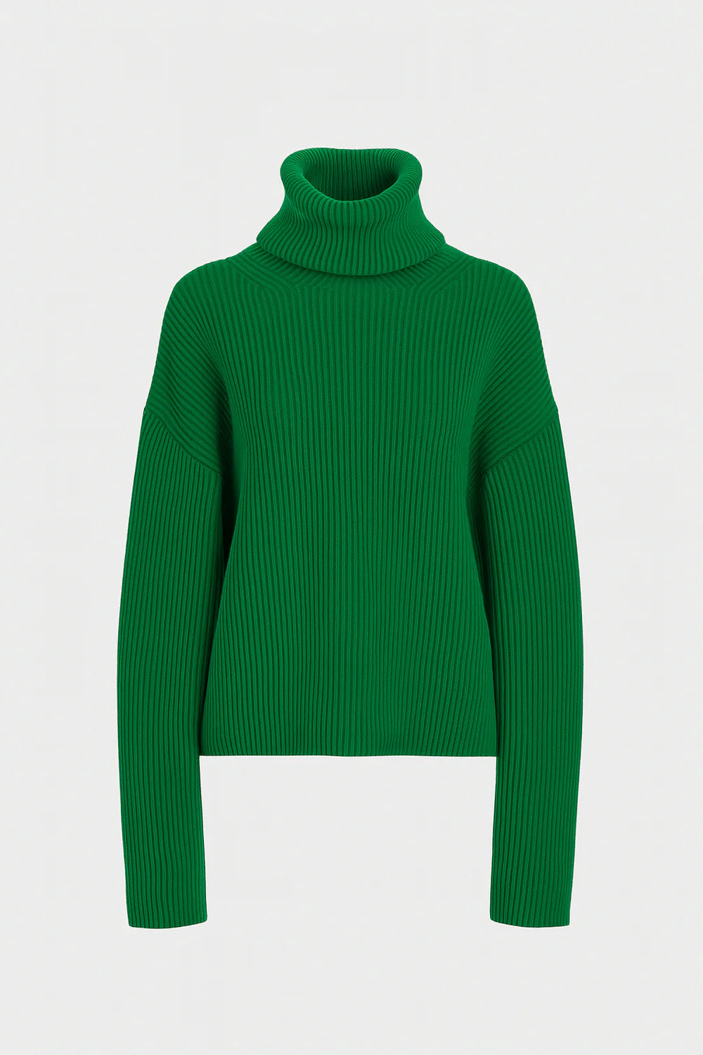 Women's Winter Turtleneck Sweater – Knit Pullover for Cold Weather