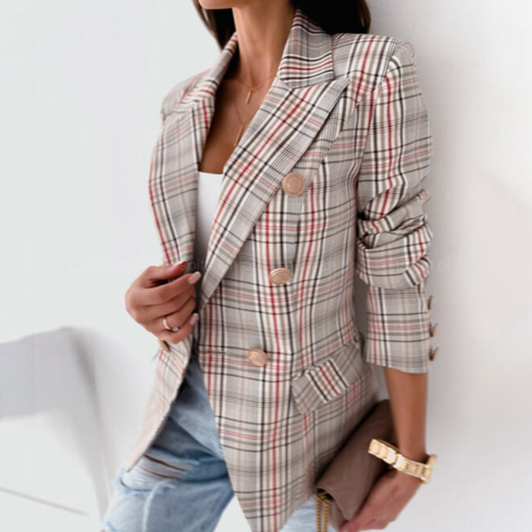 Structured Blazer with Shaped Fit