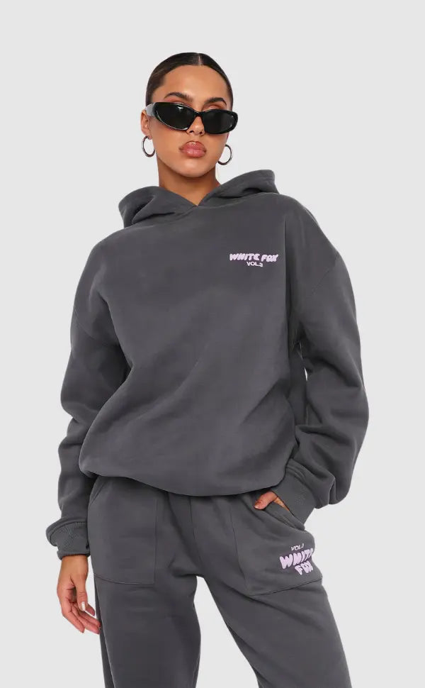 Relaxed Fit Hoodie and Jogger Set for Daily Wear