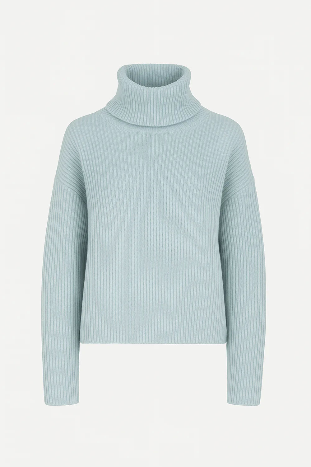 Women's Winter Turtleneck Sweater – Knit Pullover for Cold Weather