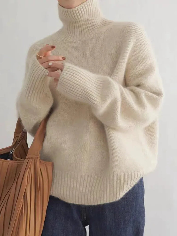 Classic Turtleneck Sweater for Women