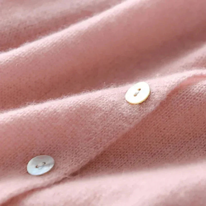 Button-Front Sweater for Women