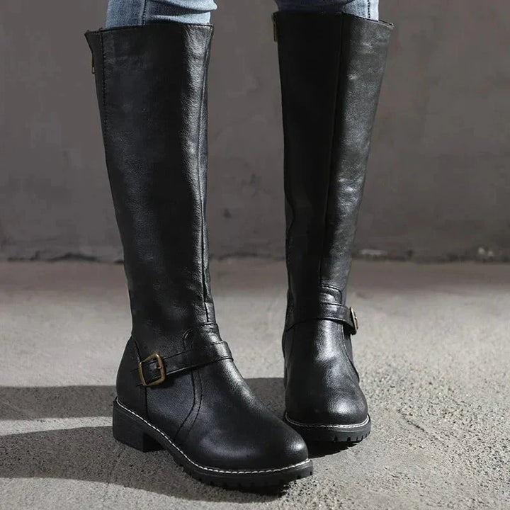 Faux Knee-High Boots for Women