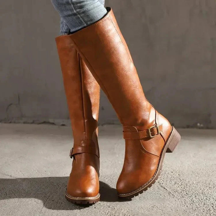 Faux Knee-High Boots for Women